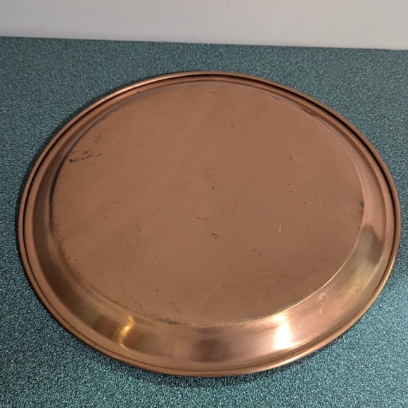 Copper coffee/tea warmer set - Picture 5 of 5